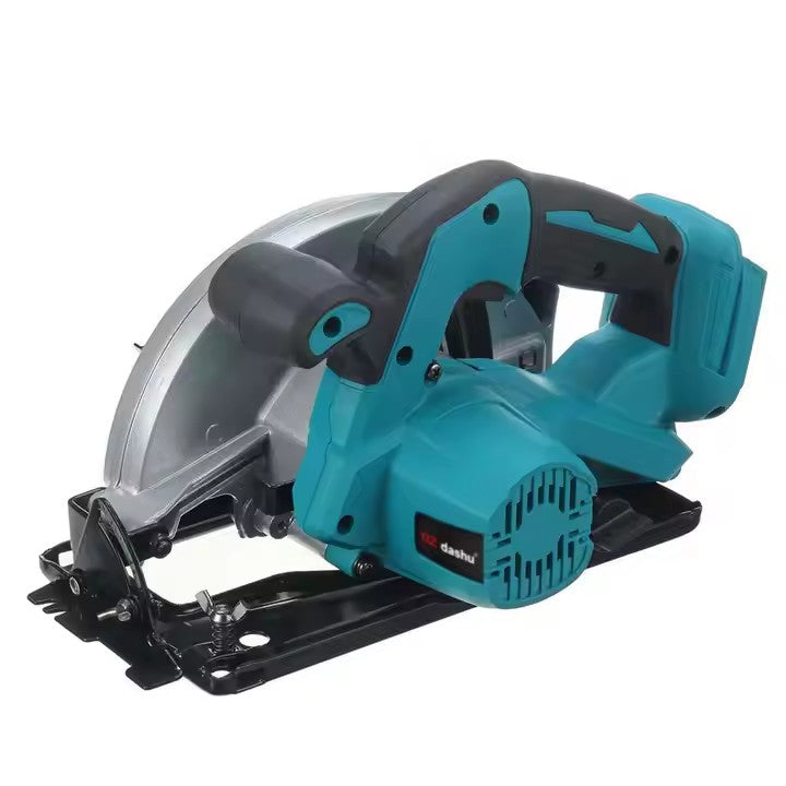 Fierăstrău Circular Electric AT PERFORMANCE® 1200W, 2 Baterii 36V, 10000rpm, 185mm, Motor Fără Perii, Albastru – Tăieri Precise și Versatilitate Maximă